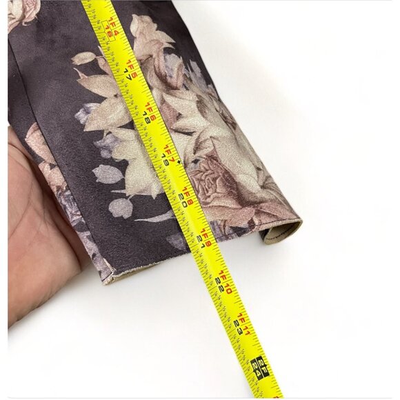 Chico's Sueded Floral Moto Jacket Size 3 (16/18), New - Picture 16 of 16